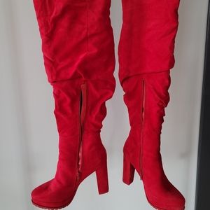 Red boots